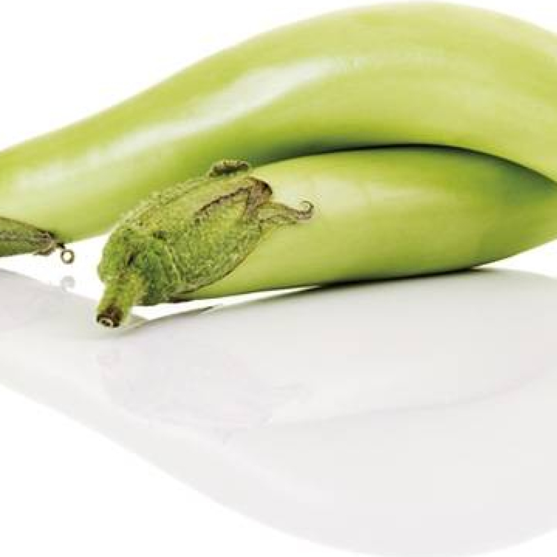 Aubergine mini verte